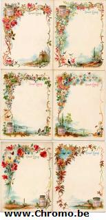 *Floral Framework with Landscapes 1898