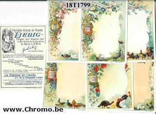 *Floral Framework with Birds 1899